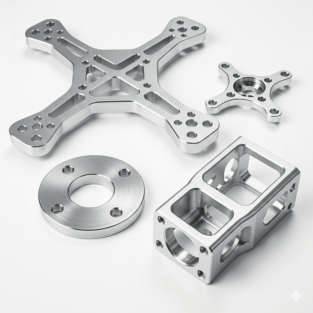 Precision machined drone motor housing San Jose